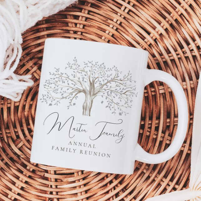 Taza De Café Keepsake Family Tree Annual Reunion (Subido por el creador)