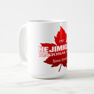 Taza De Café Kejimkujik NP (hoja de arce)