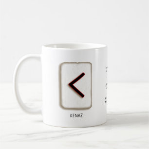 Taza De Café Kenaz RuneStone Mug