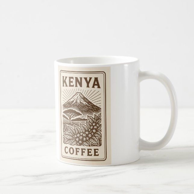 Taza De Café Kenia (Derecha)