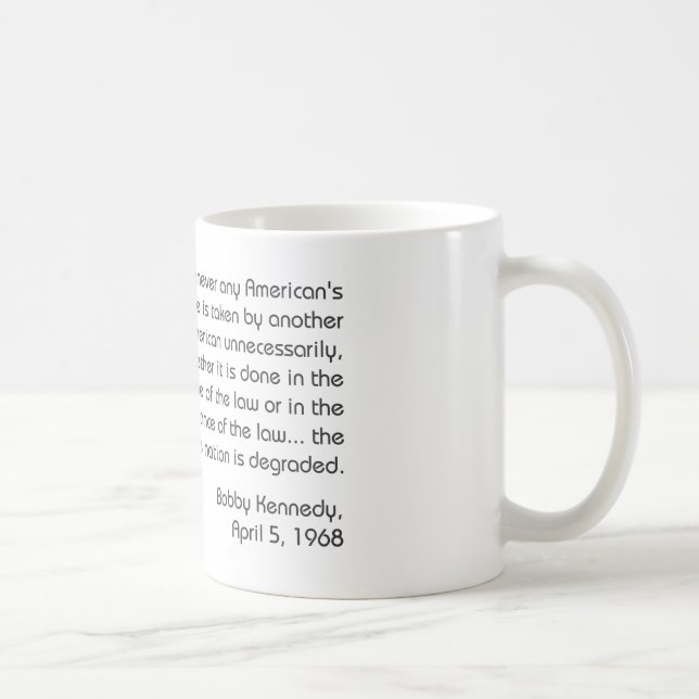 Taza De Café Kennedy (Derecha)