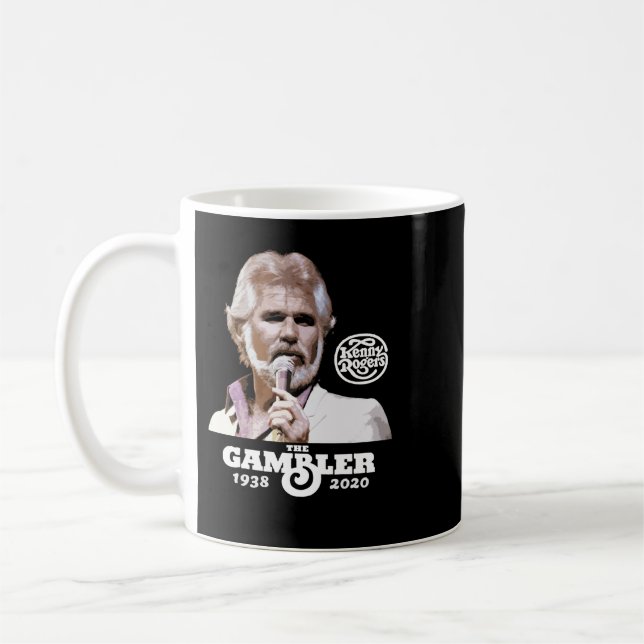 Taza De Café Kenny Rogers Tributo (Izquierda)