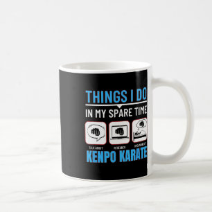 Taza De Café Kenpo Karate Cosas Que Hago En Mi Tiempo Libre Ame