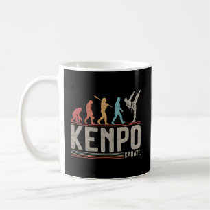 Taza De Café Kenpo Karate Evolution Mial Fighter