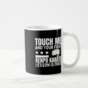 Taza De Café Kenpo Karate Lección Para Entrenador Gratuito Esta