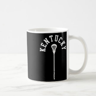 Taza De Café Kentucky Vertical Lacrosse Stick Retro