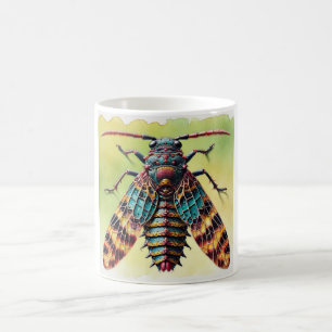 Taza De Café Kermes Insect Dorsal View 140724IREF108 - Watercol