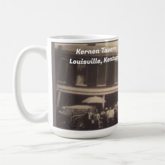 TAZA DE CAFÉ KERNEN TAVERN LOUISVILLE KENTUCKY (Izquierda)