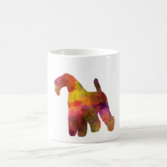 Taza De Café kerry Blue Terrier 02 in watercolor