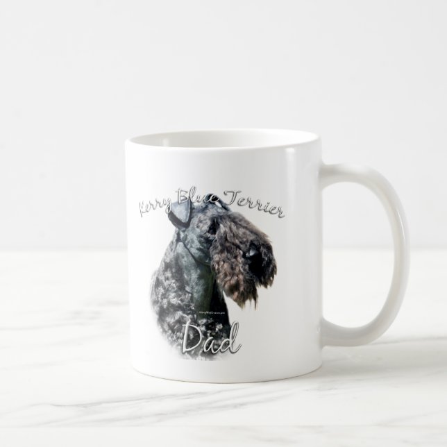 Taza De Café Kerry Blue Terrier Dad 2 (Derecha)