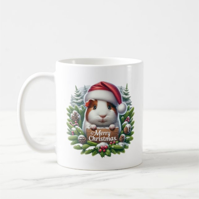 Taza De Café Kerst Cavia (Izquierda)