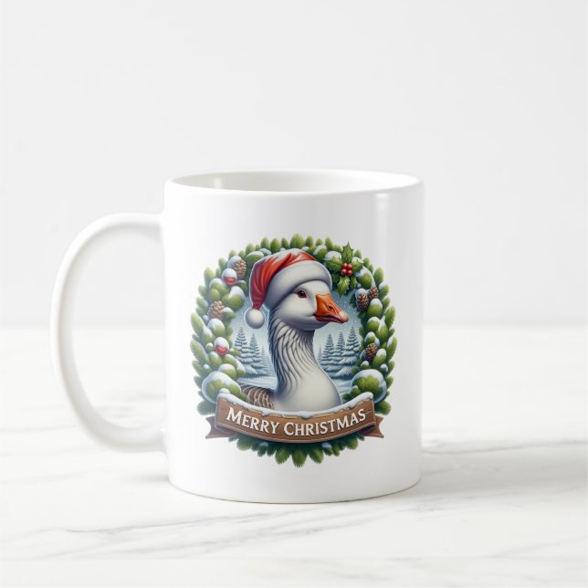Taza De Café Kerst Gans (Izquierda)