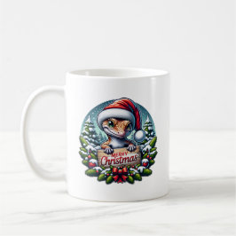 Taza De Café Kerst Gekko