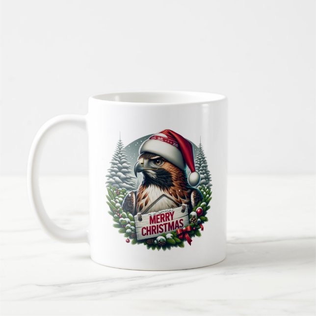 Taza De Café Kerst Havik (Izquierda)