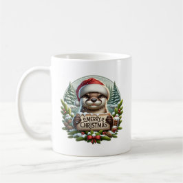 Taza De Café Kerst Otter