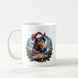 Taza De Café Kerst Paard