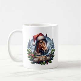 Taza De Café Kerst Paard