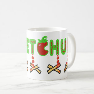 Taza De Café Ketchup y Fries