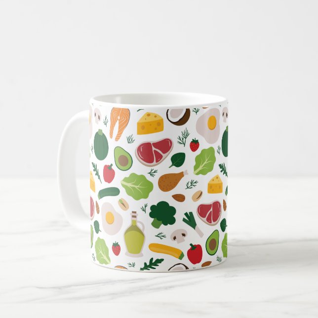 Taza De Café Keto (Anverso izquierdo)