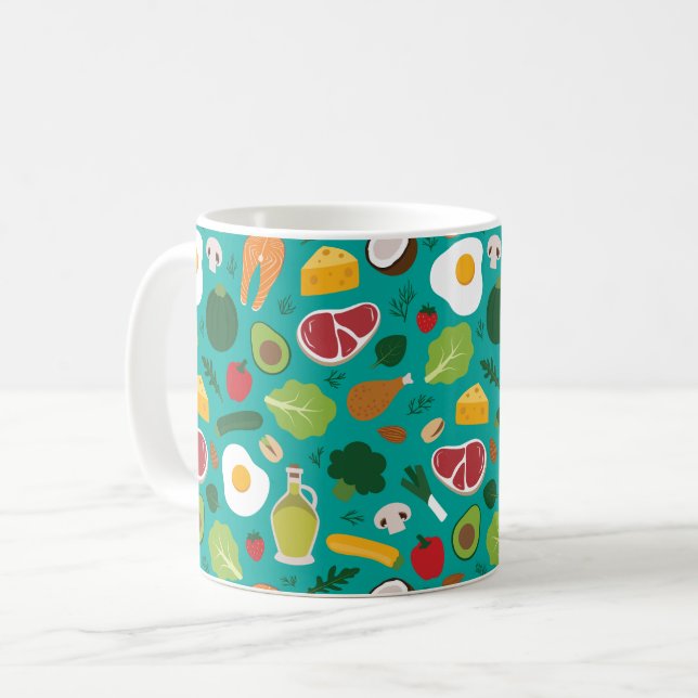 Taza De Café Keto Coffee Mug (Anverso izquierdo)