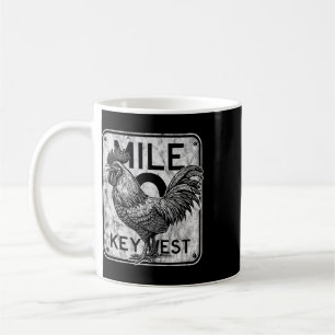 Taza De Café Key West Florida Pollo Retro Milla 0 Gallo Dist
