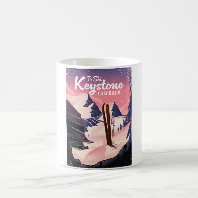 Taza De Café Keystone para esquiar (Centro)