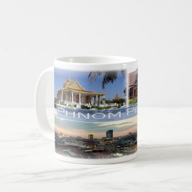 Taza De Café KH Camboya - Nom Pen - (Anverso izquierdo)