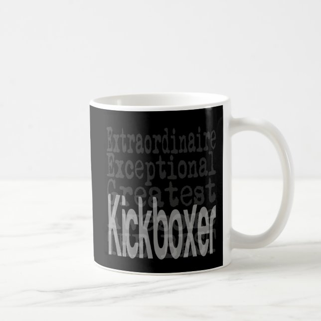 Taza De Café Kickboxer Extraordinaire (Derecha)
