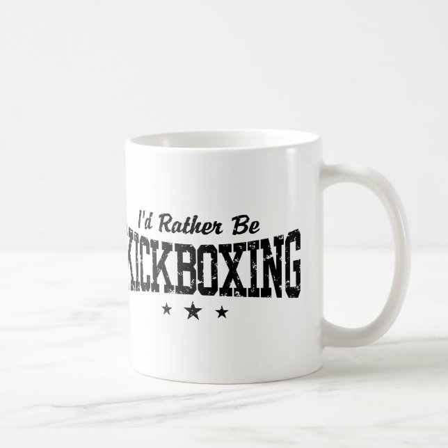 Taza De Café Kickboxing (Derecha)