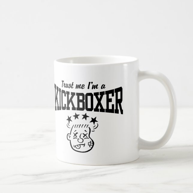 Taza De Café Kickboxing (Derecha)