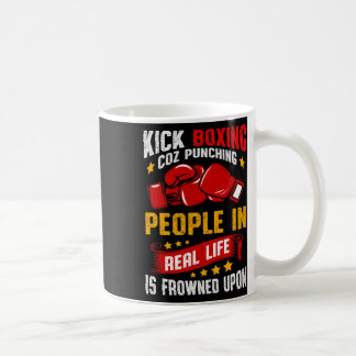 Taza De Café Kickboxing Divertido 