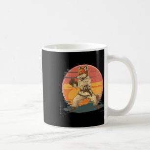 Taza De Café Kickboxing Fox Artes Marciales Karate Jiu-jitsu Mm