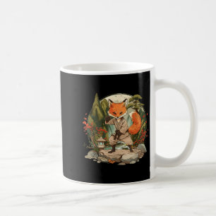Taza De Café Kickboxing Fox Artes Marciales Karate Jiu-Jitsu Mm