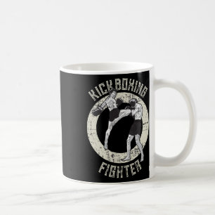 Taza De Café Kickboxing Kickboxer Artes Marciales Cool Mma Figh