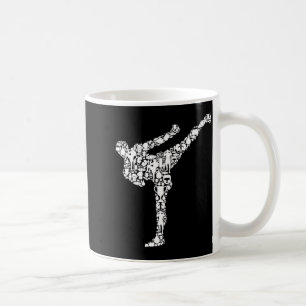 Taza De Café Kickboxing Kickboxer Karate Chicos Niños Hombres L