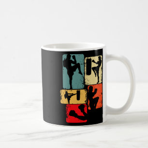 Taza De Café Kickboxing Kickboxer Karate Taekwondo Niños Chicos