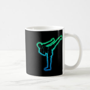 Taza De Café Kickboxing Kickboxer Karate Taekwondo Niños Chicos