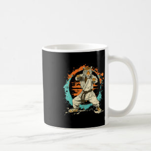 Taza De Café Kickboxing Leopardo Taekwondo Karate Mma Artes Mar
