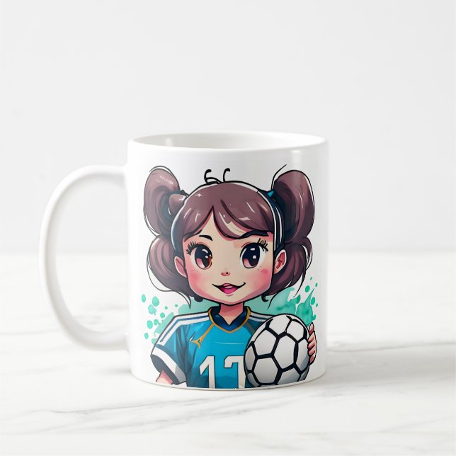 Taza De Café Kickin' Cutie Kids T-Shirt (Izquierda)
