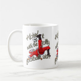 Taza De Café Kickin' it with Santa