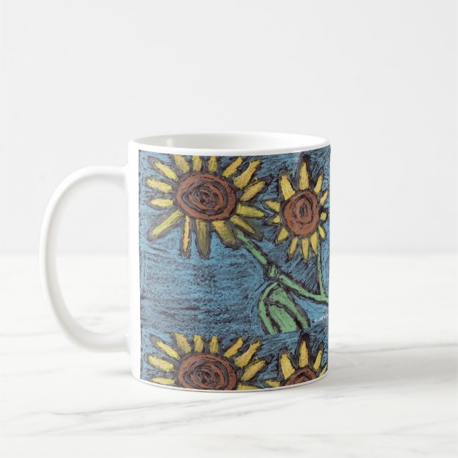 Taza De Café Kids Art for CHOC - Sunflowers Forever (Izquierda)