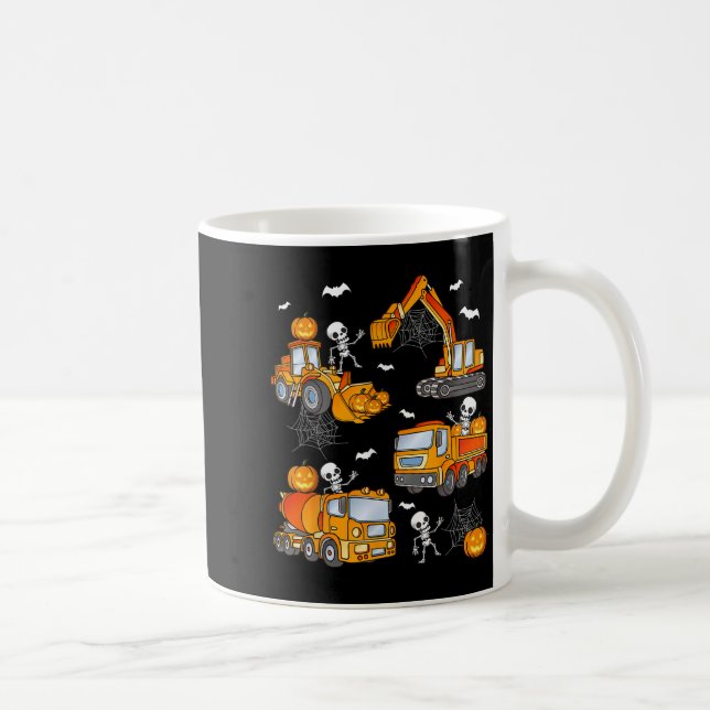 Taza De Café Kids Halloween Construction Trucks Costume Toddler (Derecha)