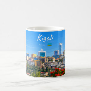 Taza De Café Kigali, Ruanda - Horizonte de Ciudad Moderna