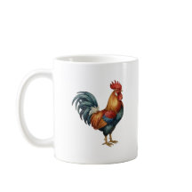 Taza de café Kikiriki Rooster