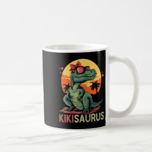 Taza De Café Kikisaurus Dino Dinosaur Kiki-saurus T-rex Madre