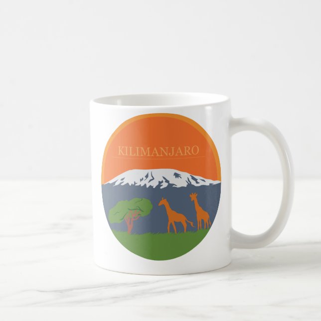 Taza De Café Kilimanjaro (Derecha)
