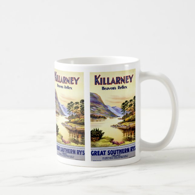 Taza De Café Killarney ~ El reflejo del cielo (Derecha)