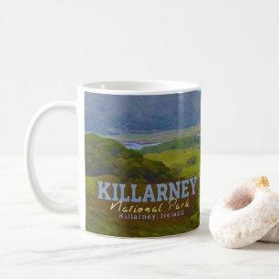 TAZA DE CAFÉ KILLARNEY WATERCOLOR - KILLARNEY LAKE IRLANDA