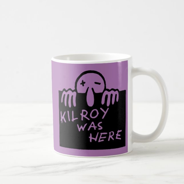 Taza De Café Kilroy estaba aquí (Derecha)
