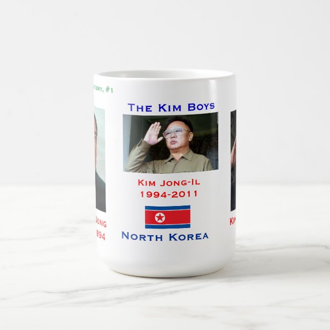Taza De Café Kim Boys Mug (Corea del Norte) (Centro)